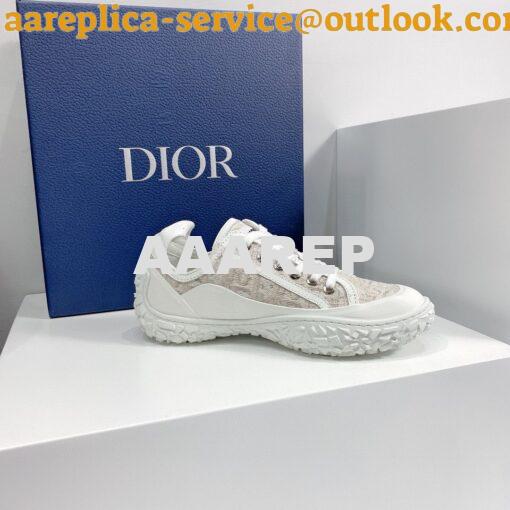 Replica Dior B28 Men/Women Low-Top Sneaker Off-White Dior Oblique Jacq 3