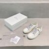 Replica Dior Walk'N'Dior Sneaker Black Cotton Canvas KCK177 9