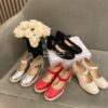 Replica Dior D-Doll Pump White Shiny Calfskin KCP909 9