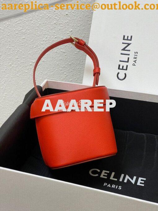 Replica Celine Small Box Cuir Triomphe In Smooth Calfskin 199263 Brigh 8