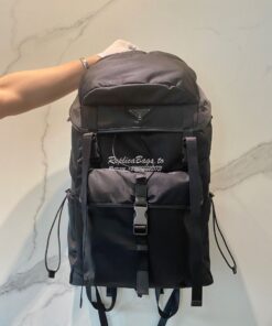 Replica Prada Re-nylon And Saffiano Leather Backpack 2VZ079