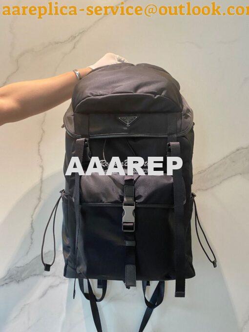 Replica Prada Re-nylon And Saffiano Leather Backpack 2VZ079