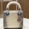 Replica Dior Lizard Mini Lady Dior Bag in Jean Blue 11