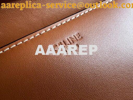 Replica Celine Box Triomphe In Natural Calfskin 199993 Tan 9