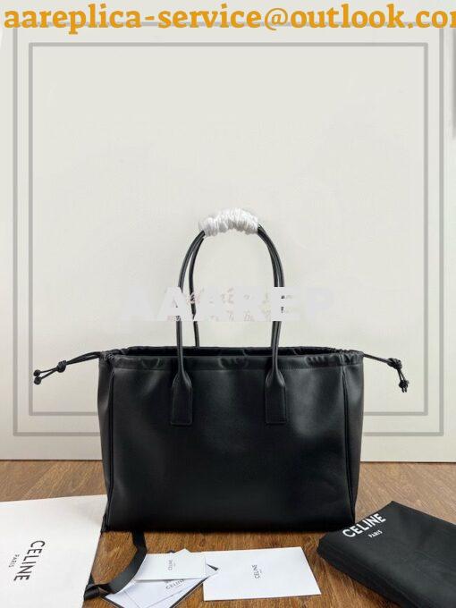 Replica Celine Cabas Drawstring Cuir Triomphe In Smooth Calfskin 19997 9