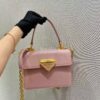 Replica Prada Saffiano Leather Symbole Bag 1BN02 Green 11