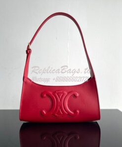 Replica Celine Shoulder Bag Cuir Triomphe In Smooth Calfskin 198153 Re 2