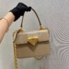 Replica Prada Saffiano Leather Symbole Bag 1BD270 Red 12