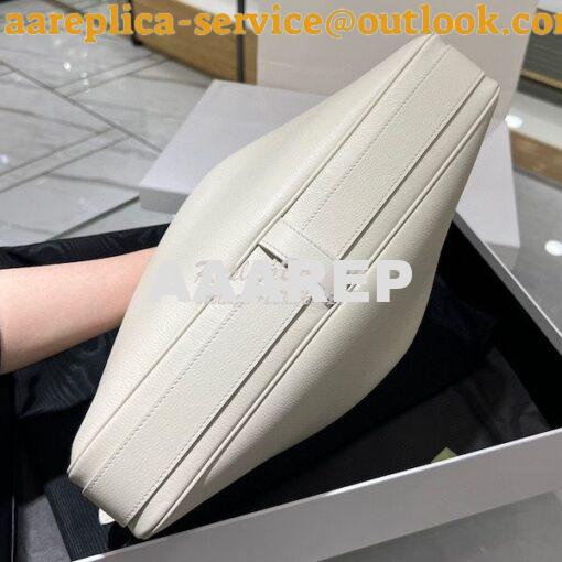 Replica Celine Medium Romy In Supple Calfskin 197443 White 4