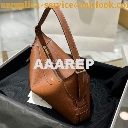 Replica Celine Medium Romy In Supple Calfskin 197443 Tan 2