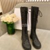 Replica Dior D-Trap Boots Beige Matte Calfskin KCI655 9