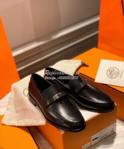 Replica Hermes Destin Loafer in calfskin with Blake stitched sole H212