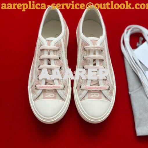 Replica Dior Walk'n'Dior Embroidery Sneaker KCK211 XG08 2