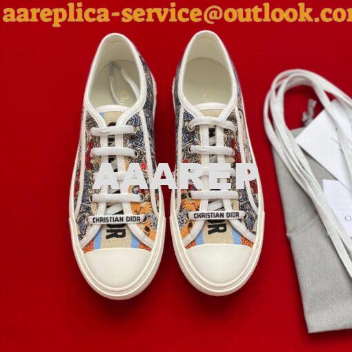 Replica Dior Walk'n'Dior Embroidery Sneaker KCK211 XG06 2