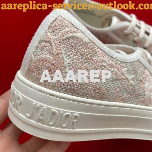 Replica Dior Walk'n'Dior Embroidery Sneaker KCK211 XG08 9