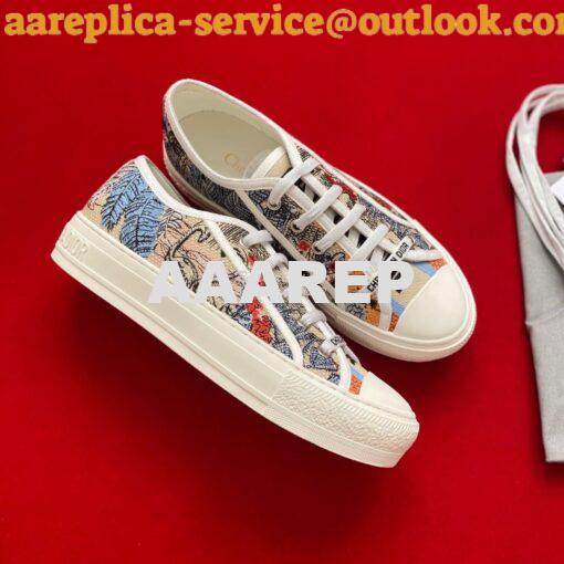 Replica Dior Walk'n'Dior Embroidery Sneaker KCK211 XG06 3