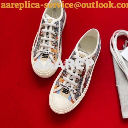 Replica Dior Walk'n'Dior Embroidery Sneaker KCK211 XG06 4