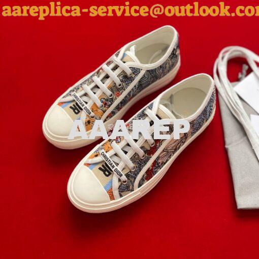 Replica Dior Walk'n'Dior Embroidery Sneaker KCK211 XG06 5