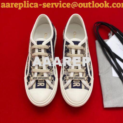 Replica Dior Walk'n'Dior Embroidery Sneaker KCK211 XG04 2