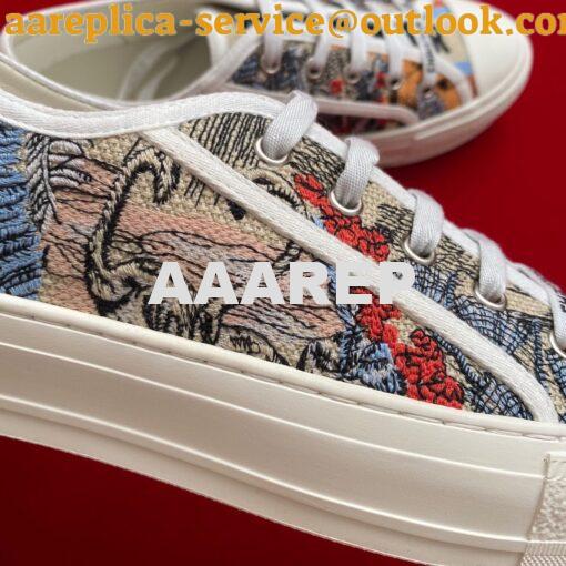 Replica Dior Walk'n'Dior Embroidery Sneaker KCK211 XG06 9