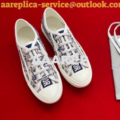 Replica Dior Walk'n'Dior Embroidery Sneaker KCK211 XG03 3