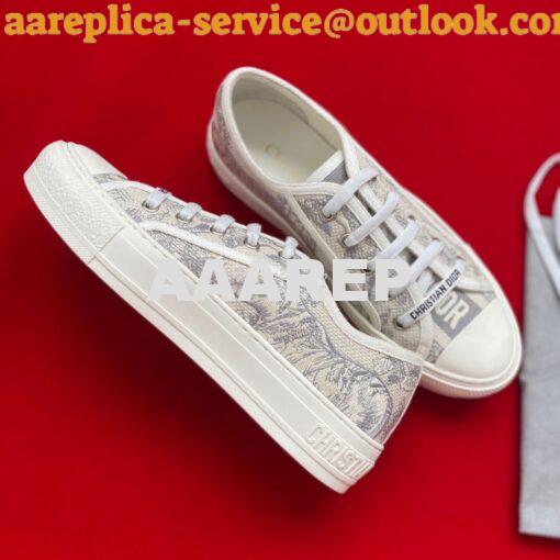 Replica Dior Walk'n'Dior Embroidery Sneaker KCK211 XG02 3