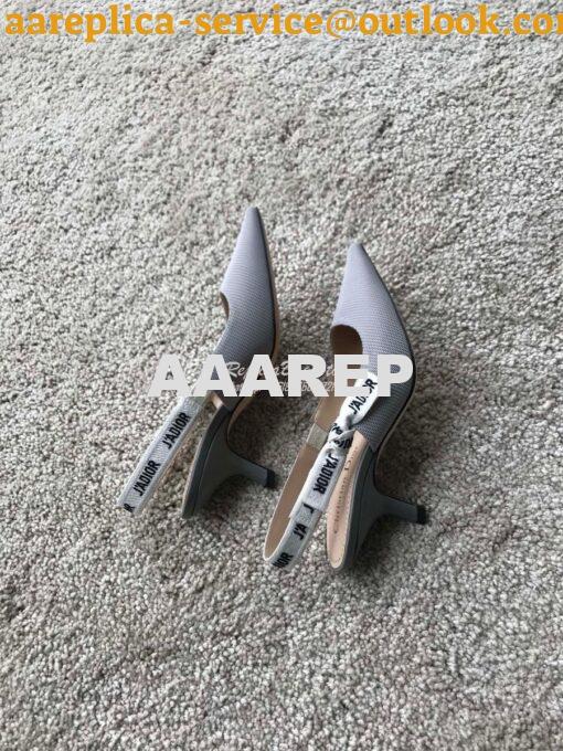 Replica Dior J'adior Pump KCC200 Grey 6