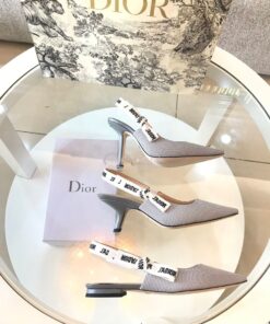 Replica Dior J'adior Ballerina Flat KCB384 Grey