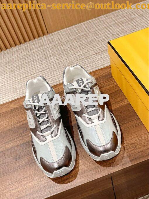 Replica Fendi Faster Trainers nylon low-tops 7E1555 3