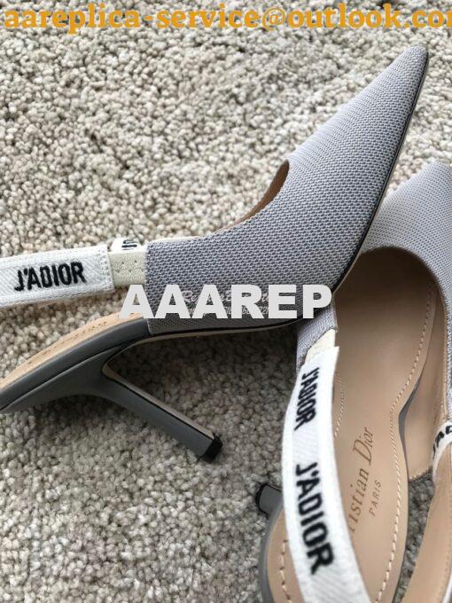 Replica Dior J'adior Pump KCC200 Grey 12