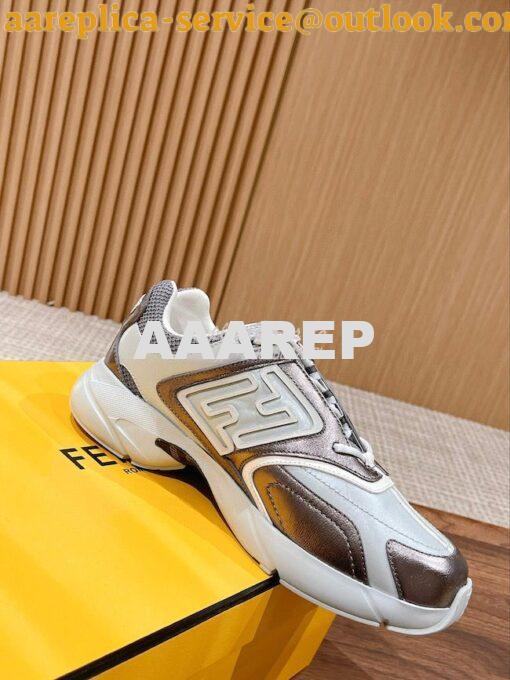 Replica Fendi Faster Trainers nylon low-tops 7E1555 5