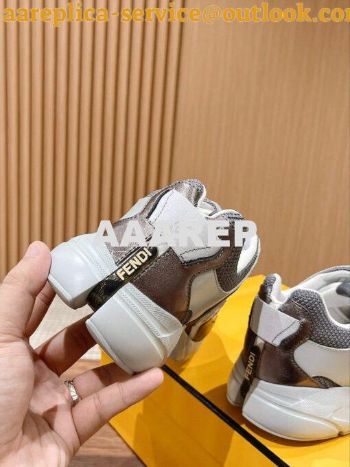 Replica Fendi Faster Trainers nylon low-tops 7E1555 10