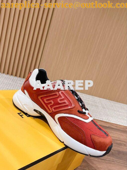 Replica Fendi Faster Trainers nylon low-tops 7E1555 20