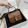 Replica Celine Mini Vanity Case In Triomphe Canvas And Calfskin 10J762 10