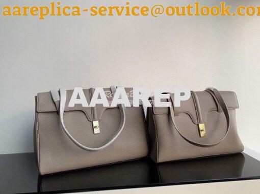 Replica Celine Medium Soft 16 Bag In Supple Grained Calfskin 195543 Pe