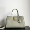 Replica Celine Small Bucket Cuir Triomphe In Textile And Calfskin 1982 12