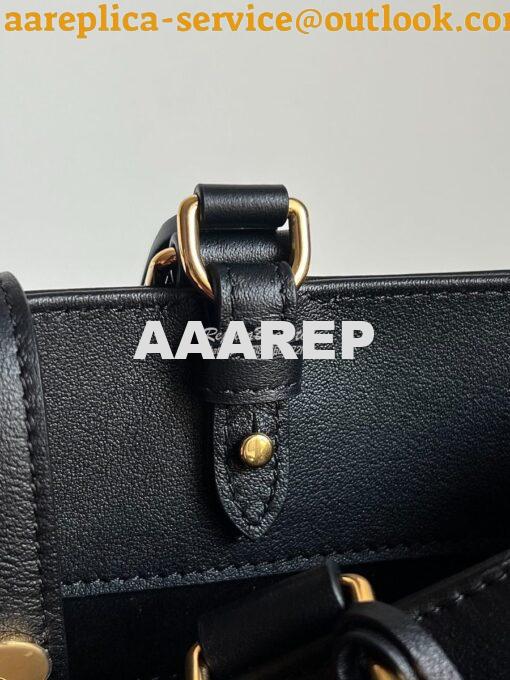 Replica Celine Medium Appoline Bag In Supple Calfskin 114963 Black 13