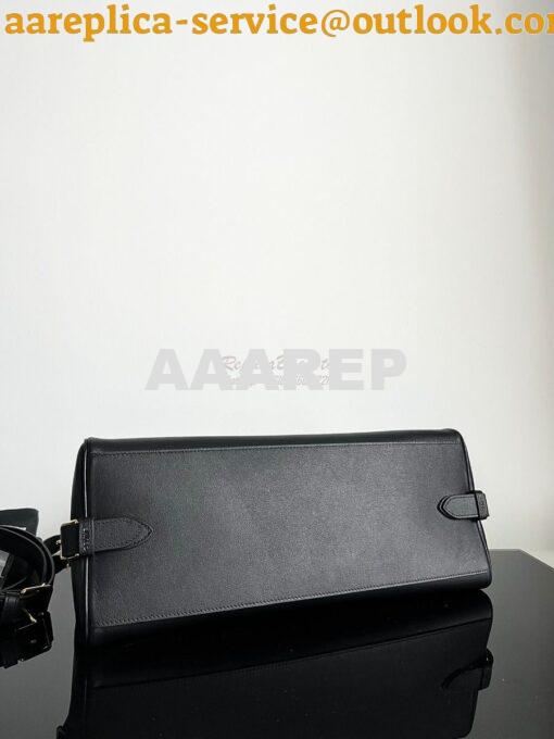 Replica Celine Medium Appoline Bag In Supple Calfskin 114963 Black 16