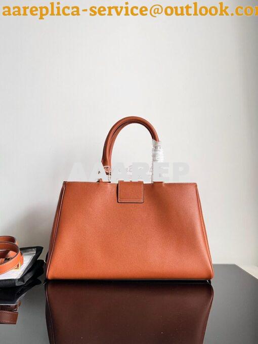 Replica Celine Medium Appoline Bag In Supple Calfskin 114963 Tan 20