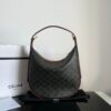 Replica Celine Heloise Bag In Supple Calfskin 114713 Black 18