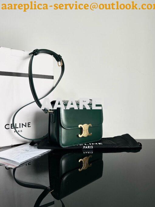 Replica Celine Triomphe Bag Shiny Calfskin Amazone 17