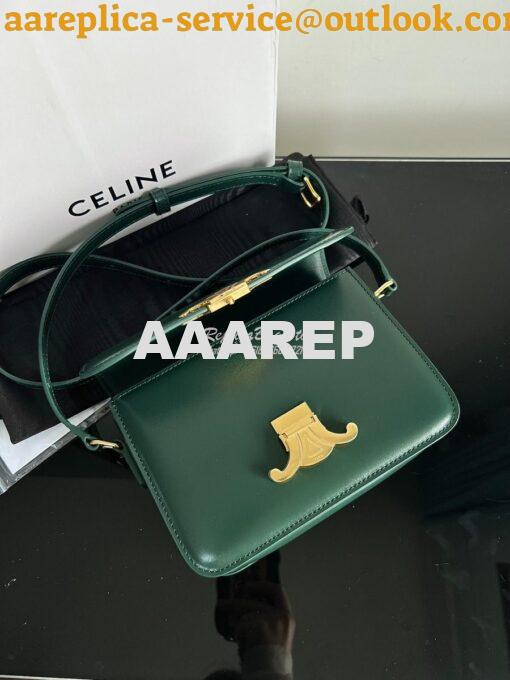 Replica Celine Triomphe Bag Shiny Calfskin Amazone 23