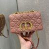 Replica Dior Large Caro Bag Soft Cannage Calfskin M9243 Cognac 11