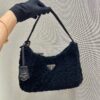 Replica Prada Re-edition 2000 Shearling Mini-bag 1NE515 White 8