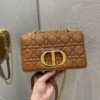 Replica Dior Large Caro Bag Soft Cannage Calfskin M9243 Cognac 10