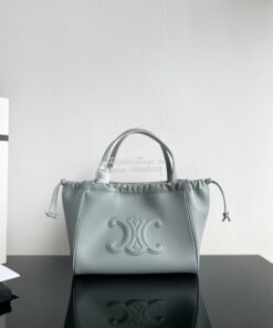 Replica Celine Small Cabas Drawstring Cuir Triomphe In Smooth Calfskin