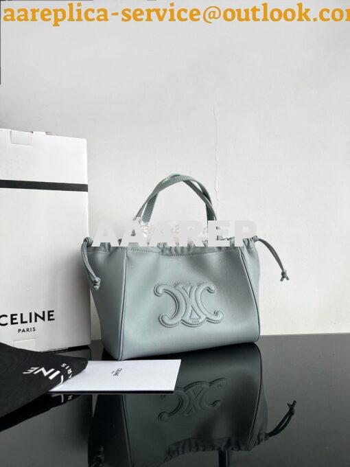 Replica Celine Small Cabas Drawstring Cuir Triomphe In Smooth Calfskin 2