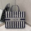 Replica Dior Book Tote Blue Dior Palms Embroidery Canvas Bag 15