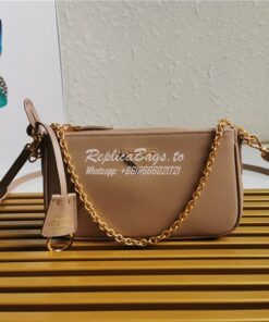 Replica Prada Re-edition 2000 Shoulder Bag 1BH171 Nude