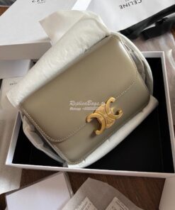 Replica Celine Triomphe Bag Pebble 2